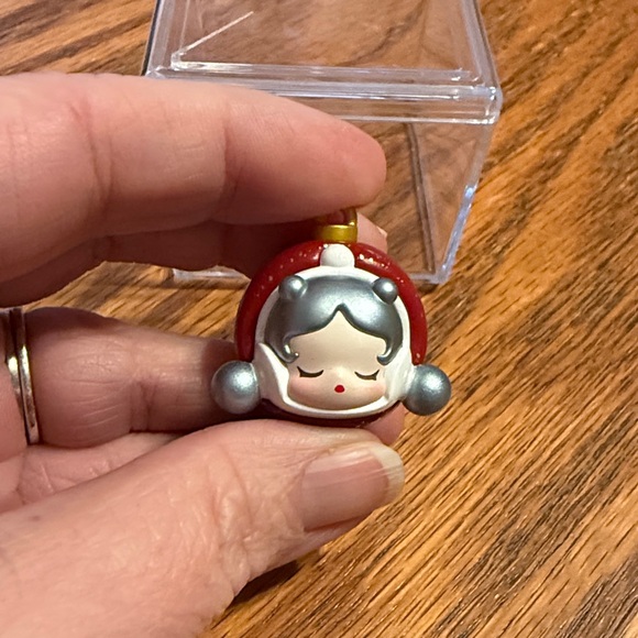 POP MART Other - Pop bean exclusive Skull Panda Holiday Ornament